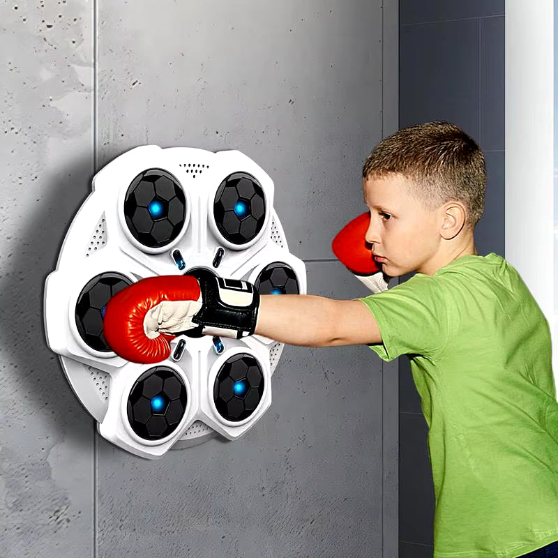 Máquina de boxeo musical, máquina de entrenamiento de boxeo, caja de boxeo, máquina interactiva de boxeo con música,