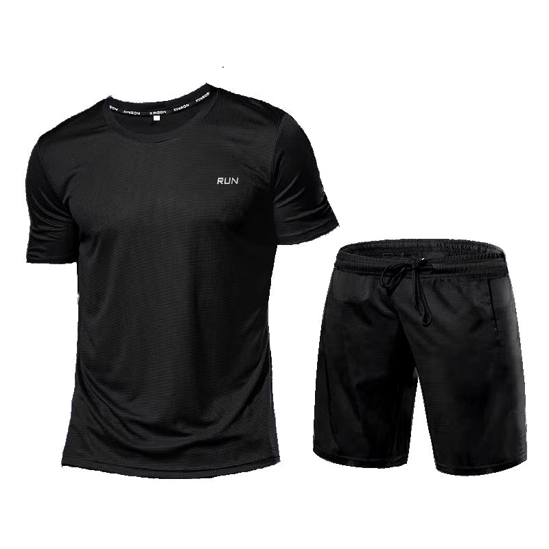 Ropa deportiva para hombre, chándal, ropa de compresión para gimnasio, conjunto para correr, ropa deportiva, camisetas, ropa deportiva para hombre, camisetas