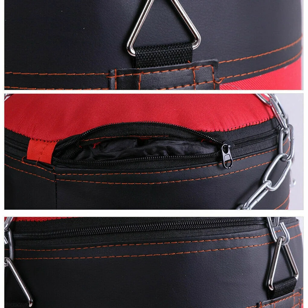 Saco de boxeo colgante para niños, ideal para entrenamiento de velocidad, gimnasio, con guantes y accesorios.