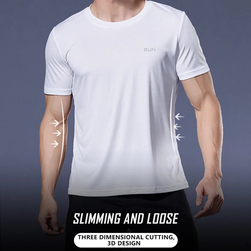 Ropa deportiva para hombre, chándal, ropa de compresión para gimnasio, conjunto para correr, ropa deportiva, camisetas, ropa deportiva para hombre, camisetas