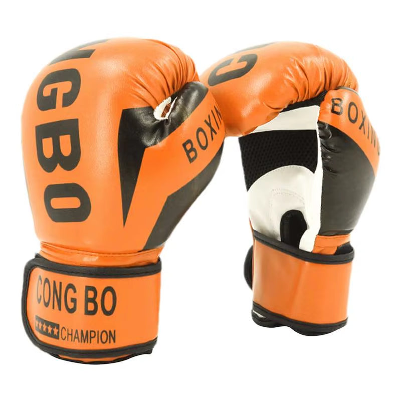 1 par de manoplas de boxeo de cuero suave para entrenamiento de boxeo, kickboxing, muay thai, para niños.