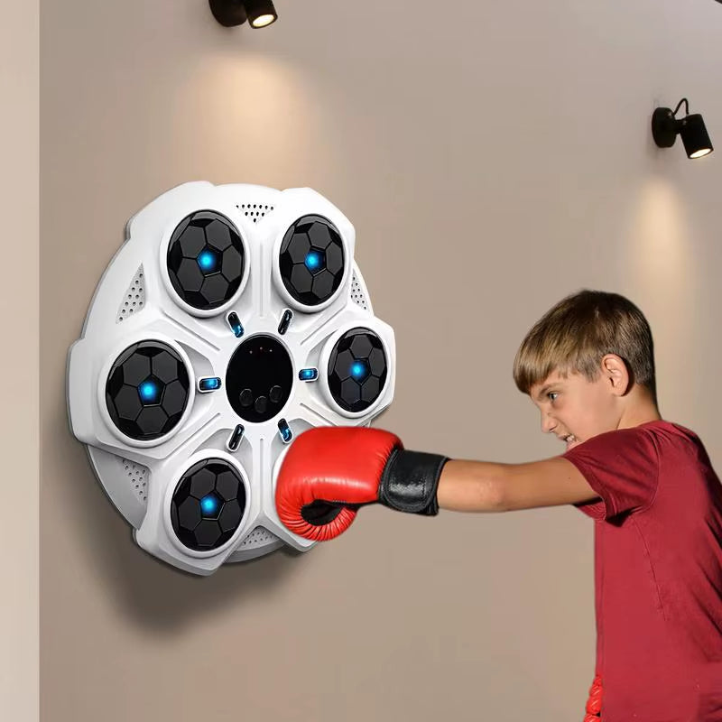 Máquina de boxeo musical, máquina de entrenamiento de boxeo, caja de boxeo, máquina interactiva de boxeo con música,