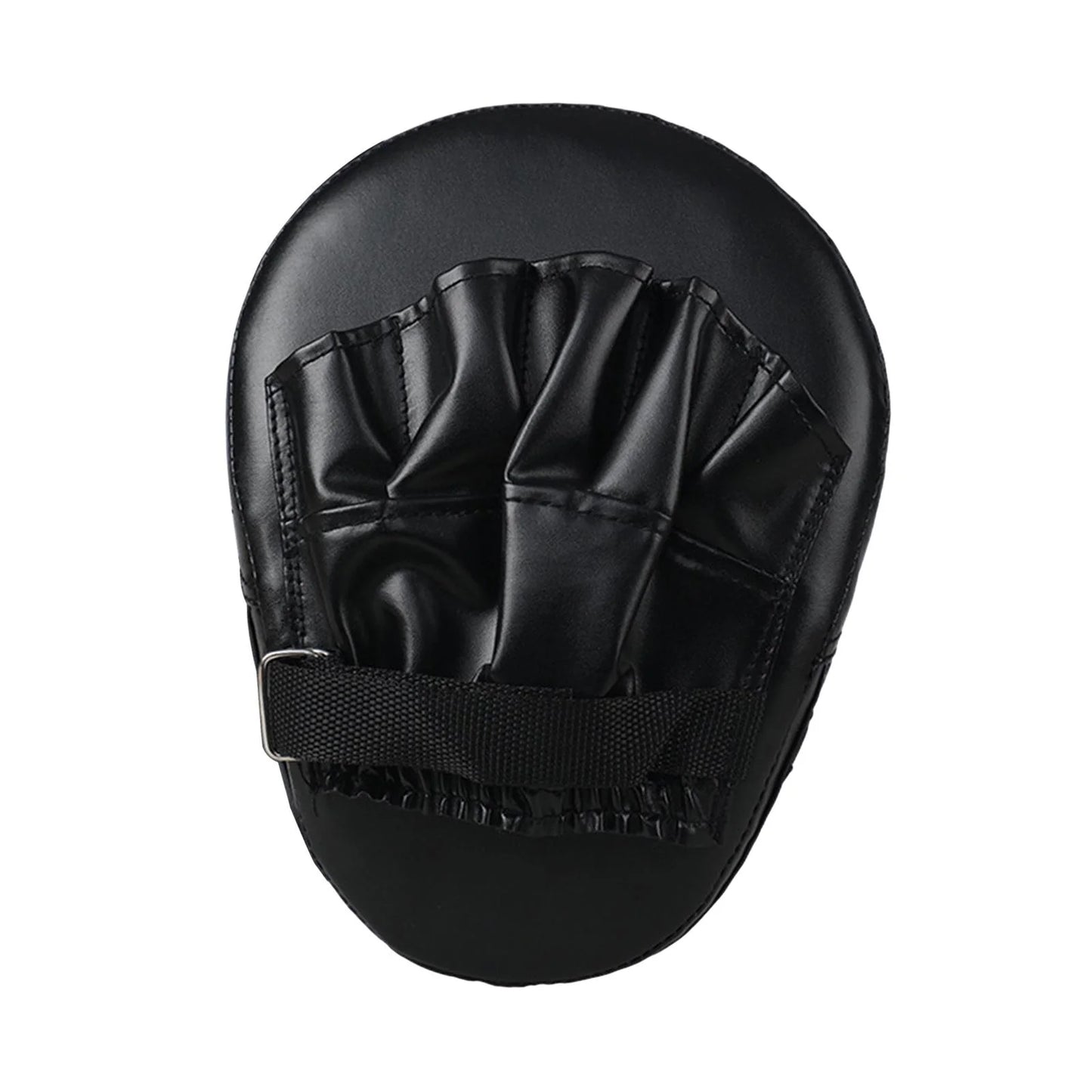 Almohadilla de entrenamiento para boxeo, curva, con enfoque, para golpear, color negro