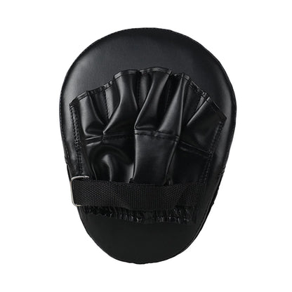 Almohadilla de entrenamiento para boxeo, curva, con enfoque, para golpear, color negro