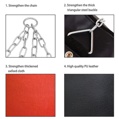 Saco de boxeo colgante para niños, ideal para entrenamiento de velocidad, gimnasio, con guantes y accesorios.