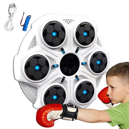 Máquina de boxeo musical, máquina de entrenamiento de boxeo, caja de boxeo, máquina interactiva de boxeo con música, 